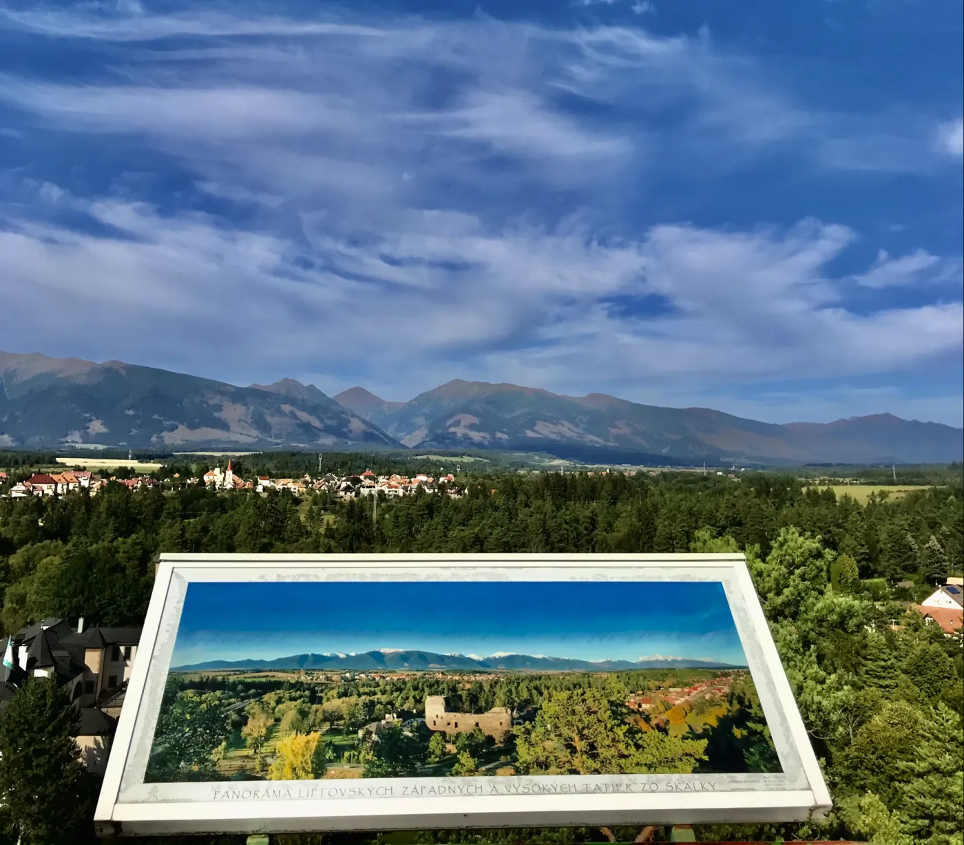 Vyhliadka Liptovský hrádok – ilustračná fotografia