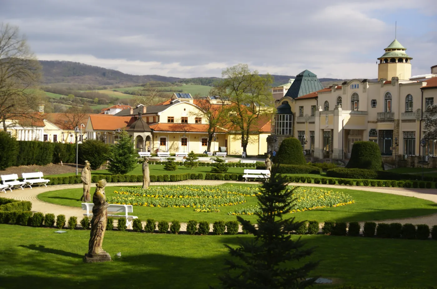 Kúpeľný park – ilustračná fotografia