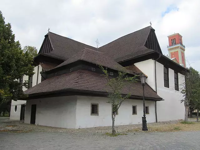 Drevený artikulárny kostol Kežmarok – barokový z roku 1717