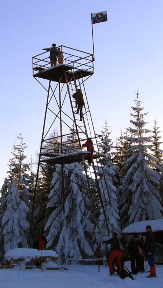 Rozhľadňa Skorušina: 13 m rozhľadňa na vrchu 1314 m