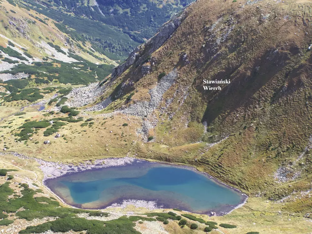 Nižné jamnícke pleso — najväčšie jazero Jamnickej doliny