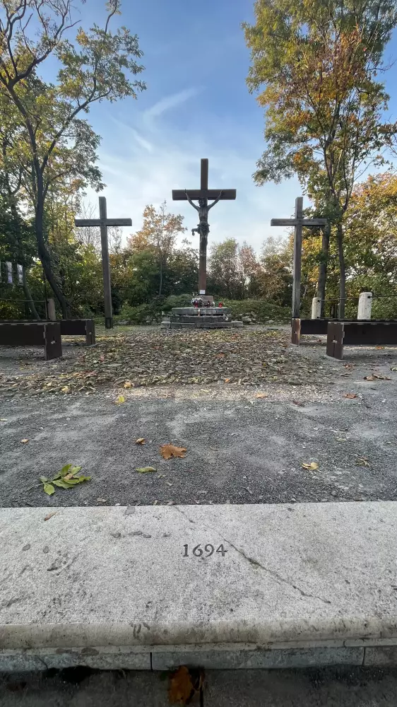 Bratislavská kalvária — jedna z najstarších s výhľadom