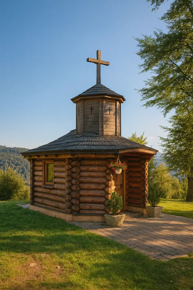 Kaplnka sv. Tadeáša vo Veľkej Rači – ručne dostavaná