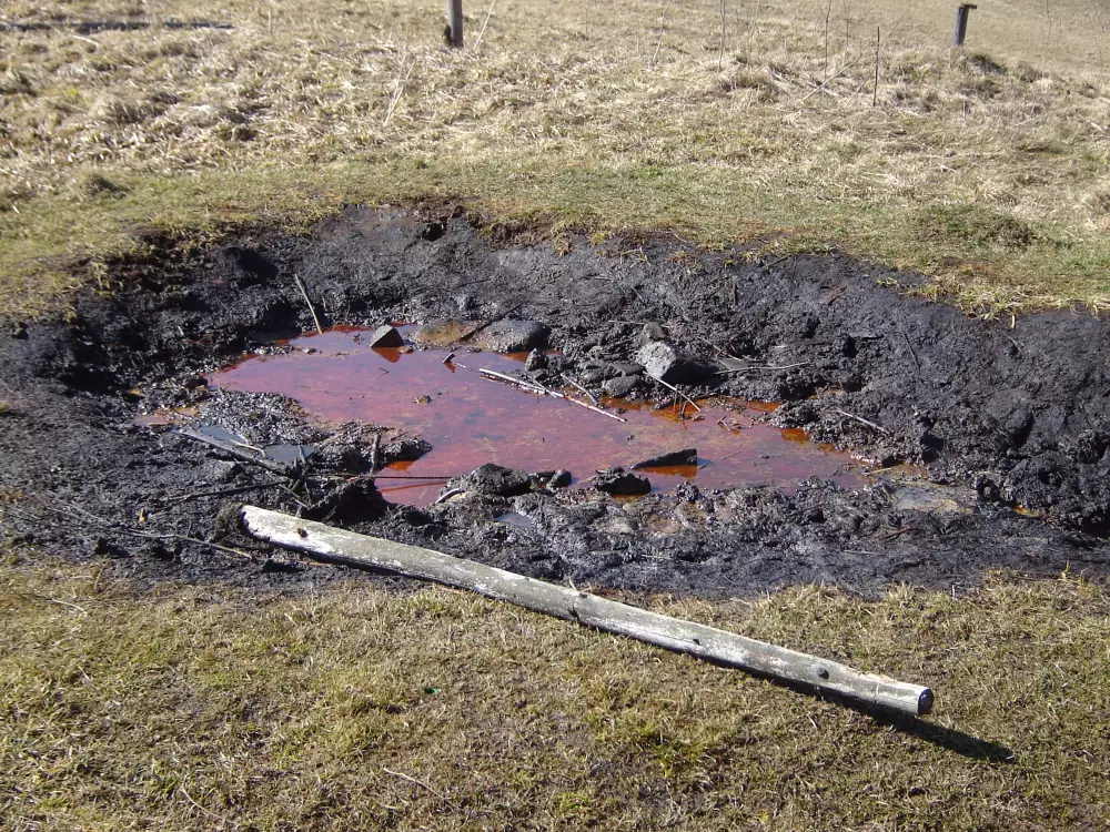 Korňanský ropný prameň – prírodná pamiatka na Kysuciach