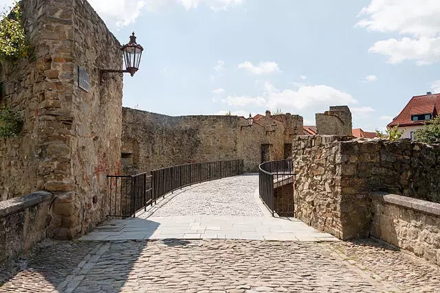 Dolná brána Bardejov — barbakan, padací most a bášty
