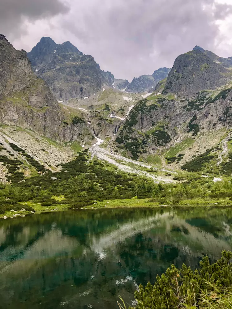 Zelené pleso: ľadovcové jazero vo výške 1 540 m