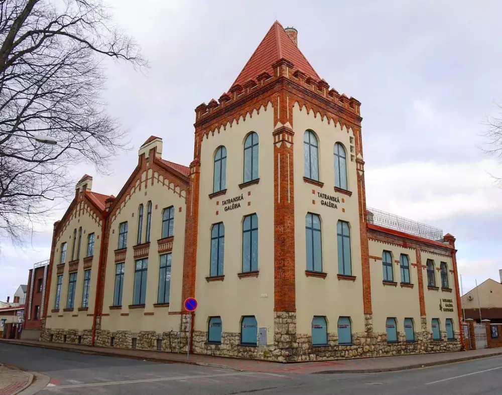 Tatranská galéria v zrekonštruovanej parnej elektrárni