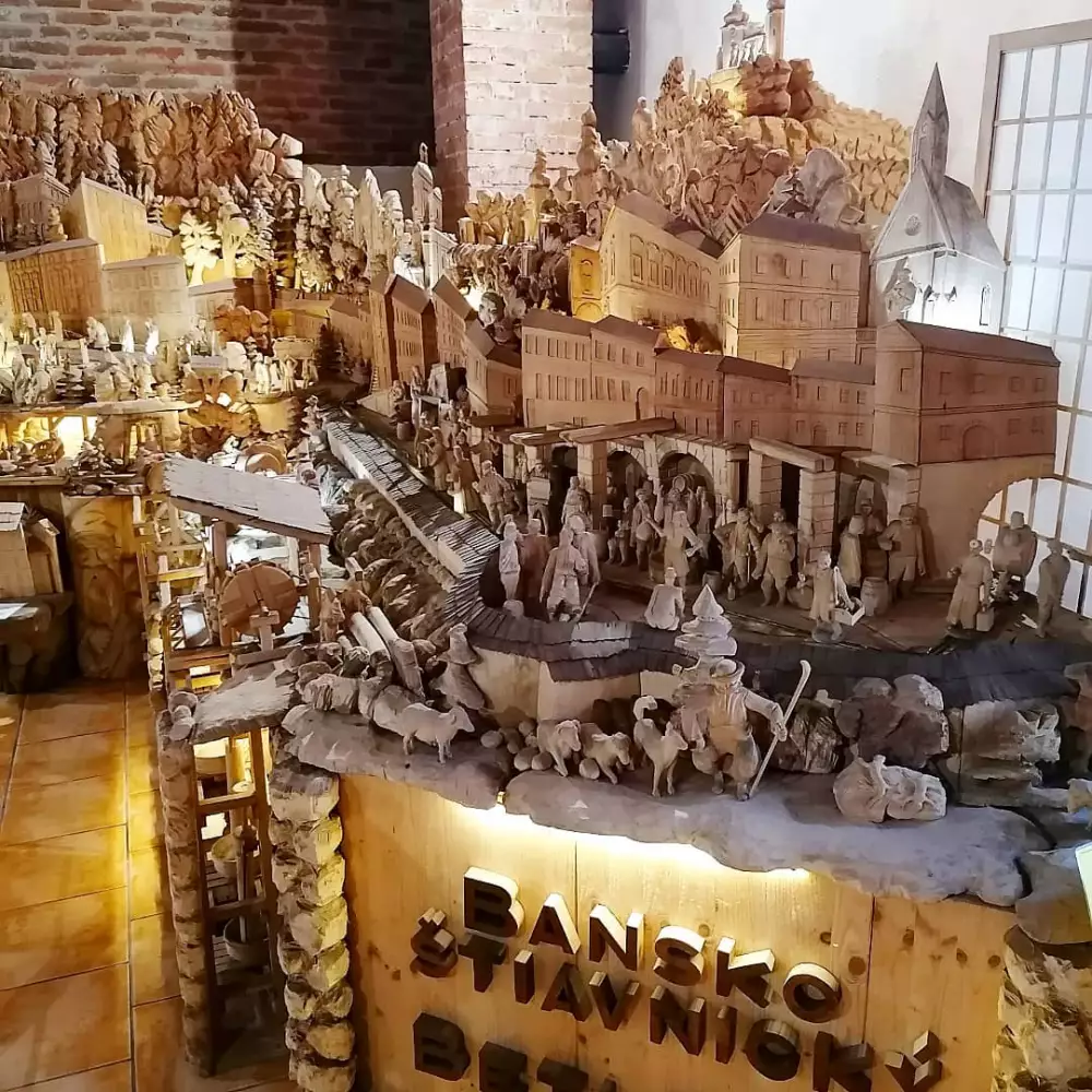 Banskoštiavnický betlehem: 800 figúrok, 400 pohyblivých
