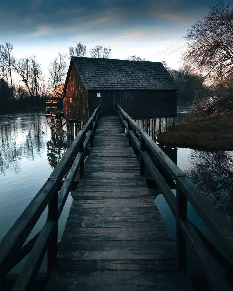 Tomášikovský vodný mlyn — takmer pôvodný z konca 19. storočia
